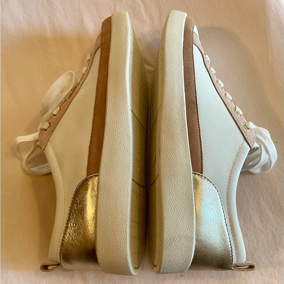 Vionic Winny Sneakers White/Blush/Gold Size 7.5 - Picture 6 of 9